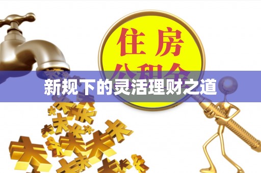 五莲新规下的灵活理财之道