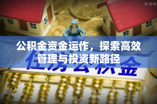 五莲公积金资金运作，探索高效管理与投资新路径